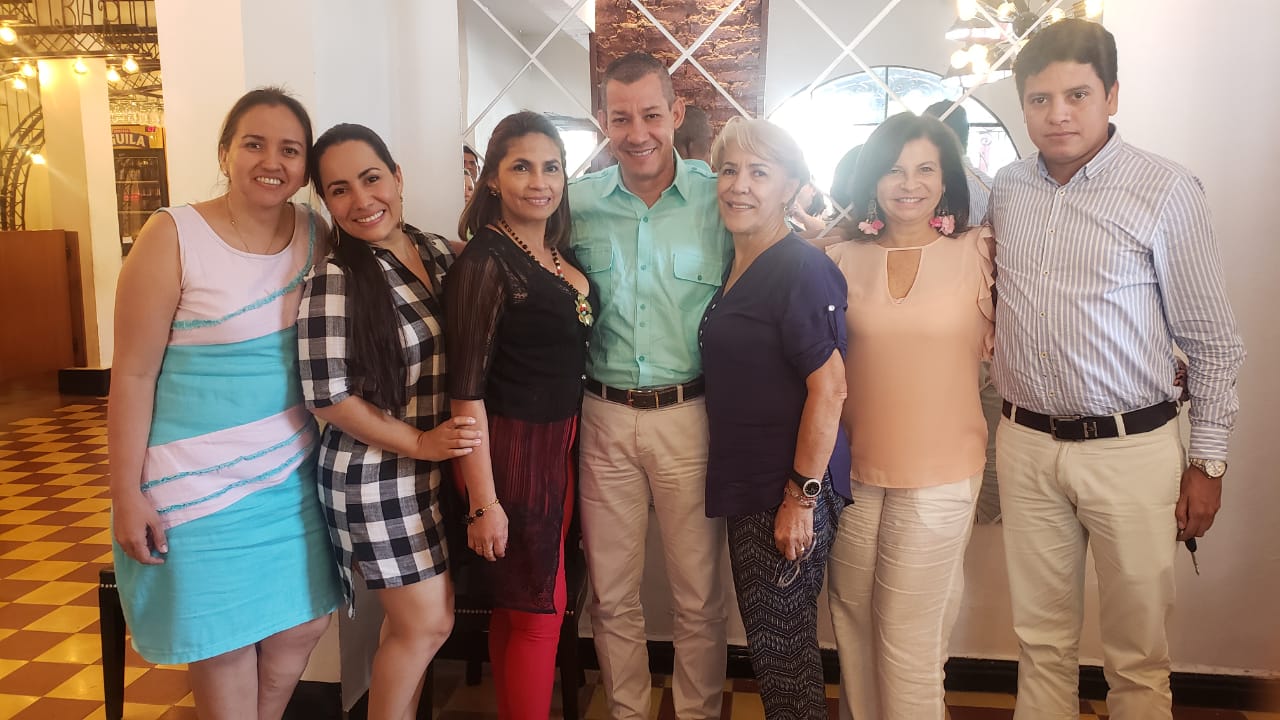 Norma Pérez, Nika Cuéllar Cuenca, Carmen Patricia Gil, Gilberto Rojas Trujillo, Amparo Gutiérrez, Luz Helena Gutiérrez,  Eurípides Sanabria.